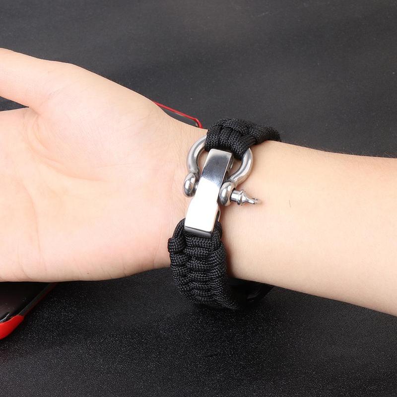Hand-woven Paracord Nylon Rope Watch Band (Band Only), Watch Band for Samsung Galaxy Watch 3 4 5 6, Watch Band for Huawei Watch GT 4 2 3 46mm 4