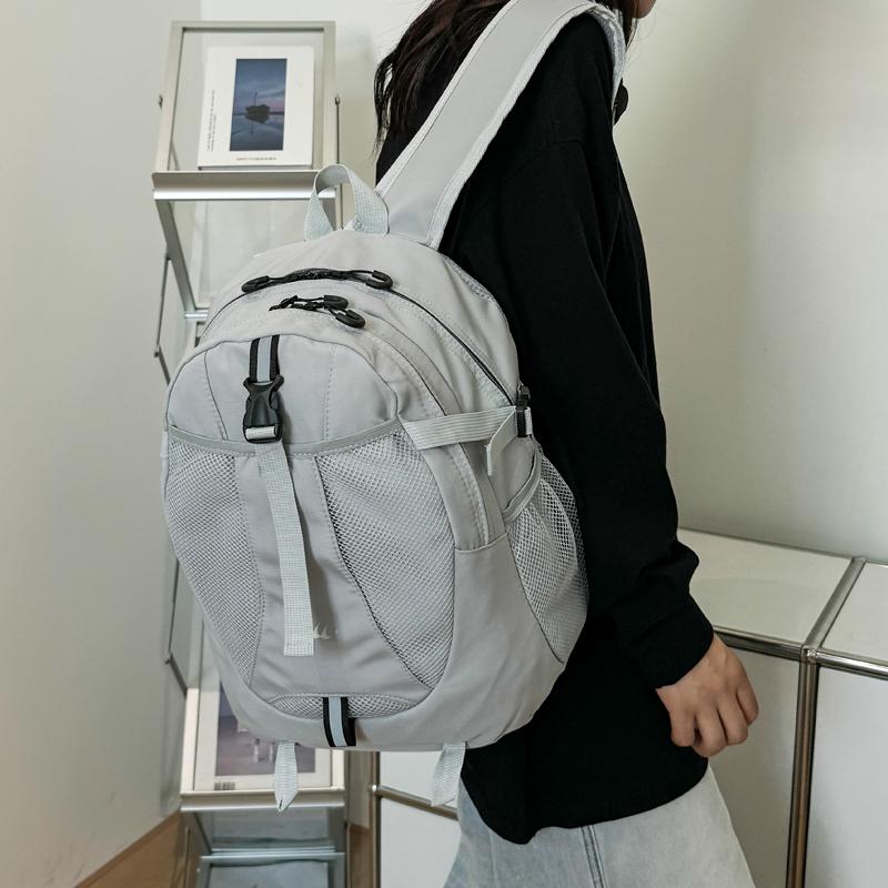 Product Introduction of Nylon Women Backpack Waterproof School Bag For Girls Large Capacity Travel Backpacks 3