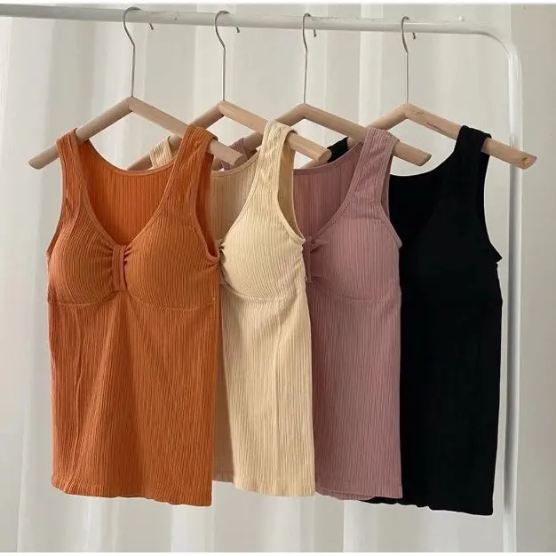 Tank Top BRA Miniset Fahion Dewasa Singlet Wanita