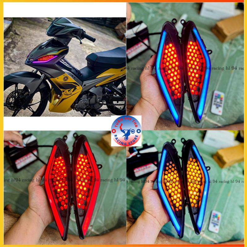 Demi lưới xi nhan dành cho Exciter 135 4S 2005-2010 Malasysia ( Led trắng / Led đỏ ) Phụ Kiện Phụ Tùng