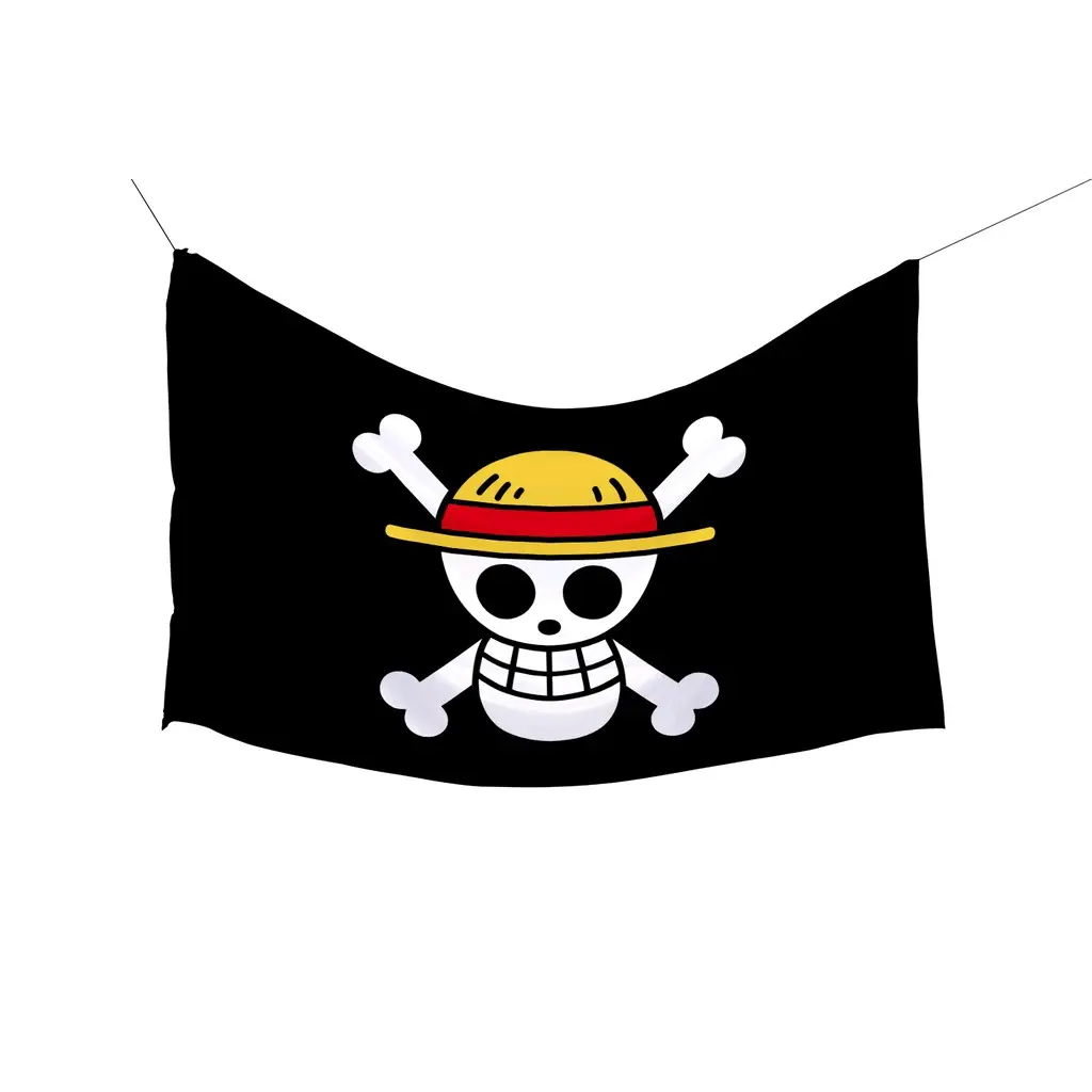 Bendera Anime One Piece Bajak Laut