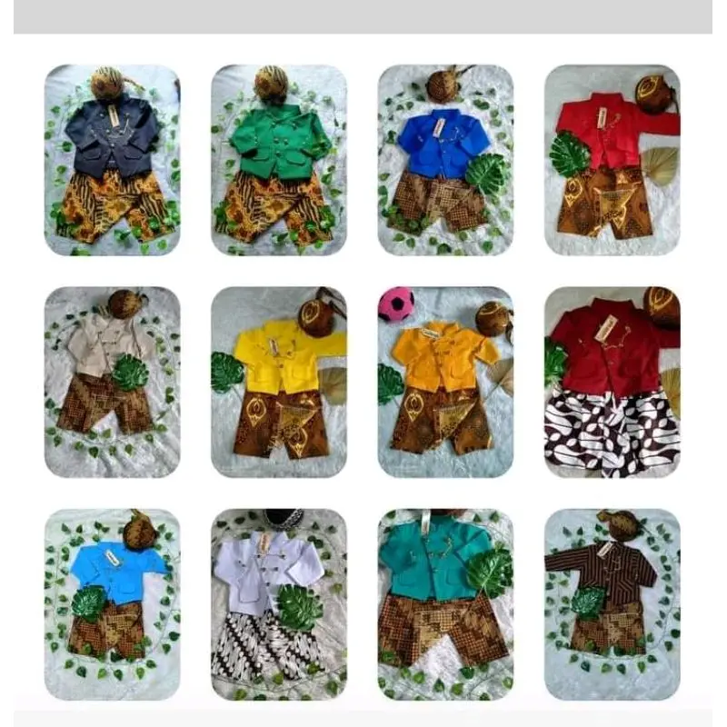 SETELAN BESKAP BAYI DAN ANAK MURAH KAIN TIDAK PANAS/TEDAK SINTEN/BUAT PARSEL ATAU KADO