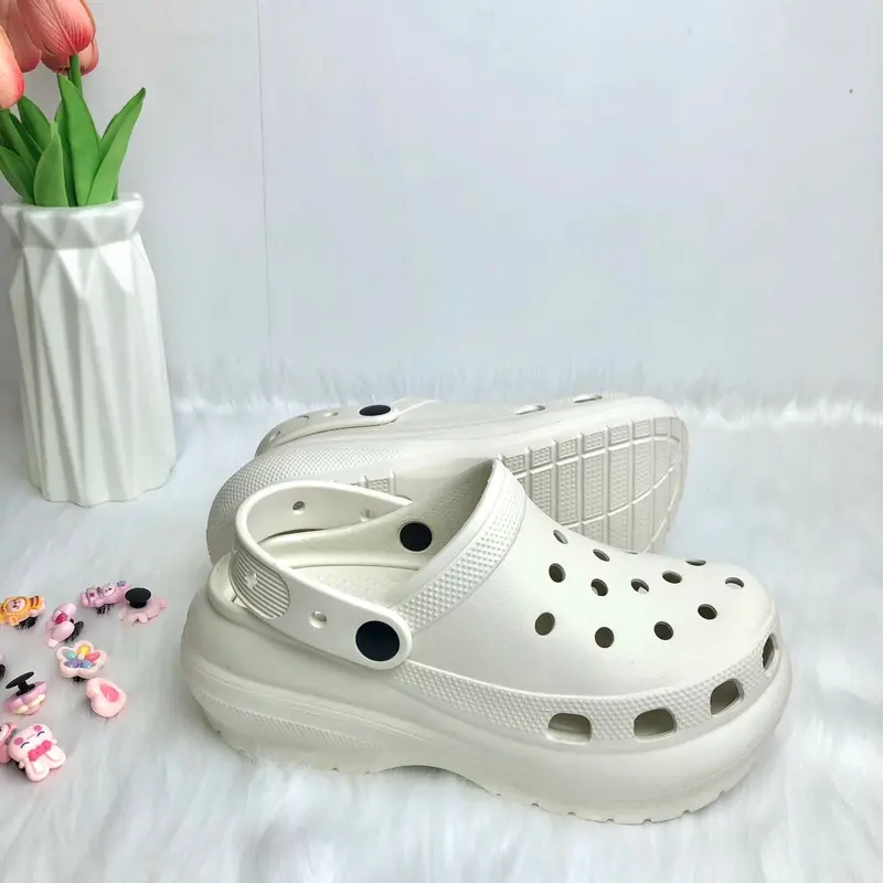 [Tặng sticker] Dép sục nữ đế cao 7CM NESTY, chất liệu Eva nguyên sinh kháng nước, kháng bẩn, kiểu dáng basic hot trend dépcao giầy dé p  DéP Shoes GiàY 6