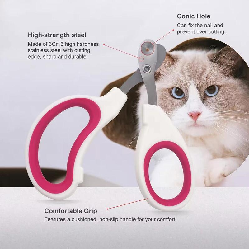 Product Introduction of Dụng Cụ Bấm Móng Cho Thú Cưng, Dụng Cụ Bấm Móng Cho Mèo Và Chó, Hình Tròn, Chống Chảy Máu, Dụng Cụ Bấm Lỗ Móng, M1M9 37