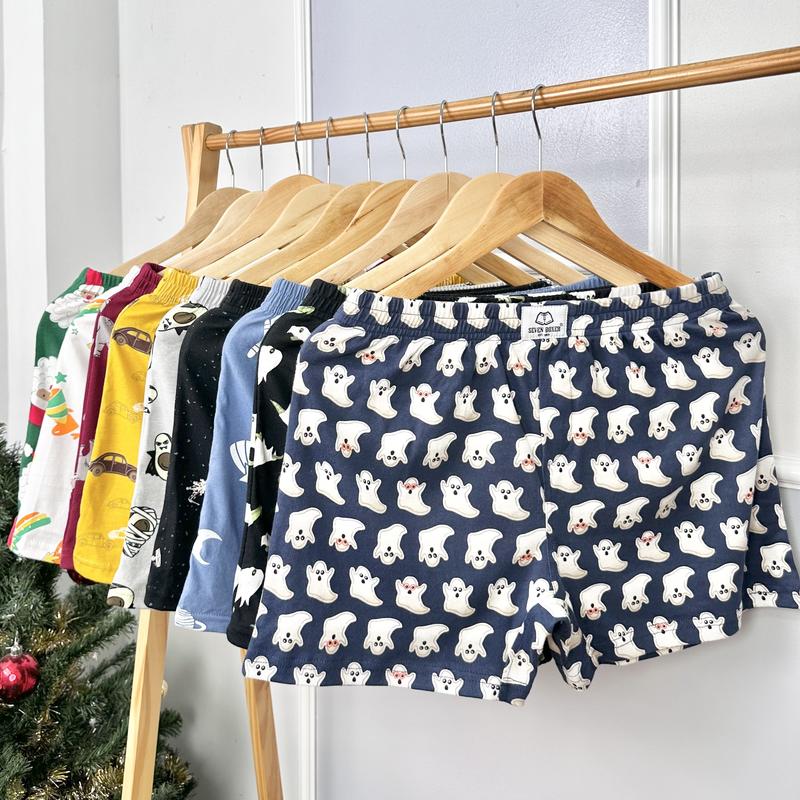  CHỌN MÀU- Quần đùi ngủ nam thun cotton  Menswear xuất xịn từ 45-90kg 