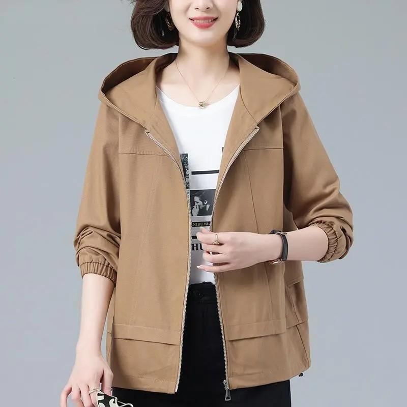 Product Introduction of JAKET WANITA CASUAL WINDBREAKER ALL MATCH HOODIE 5