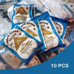 10pc Garam Masak Halus Beryodium Cap Lima Lima - 100Gram Salt-2