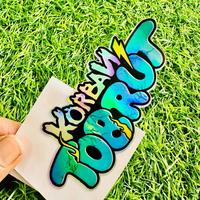 Stiker Sticker Korban Tobrut 10cm x 4.5cm: Vinyil Glossy ...