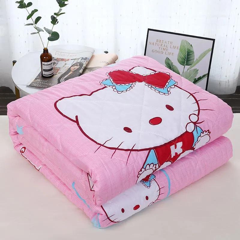 Product Introduction of Super Soft Washed Cotton Summer Blanket Comforter Thin Quilt Single/Queen/King Bed Cover 14