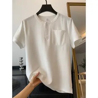 Áo Cộc Cổ Tàu Tổ Ong Nam Cộc Tay Cao cấp - Hàng đẹp Menswear Polo