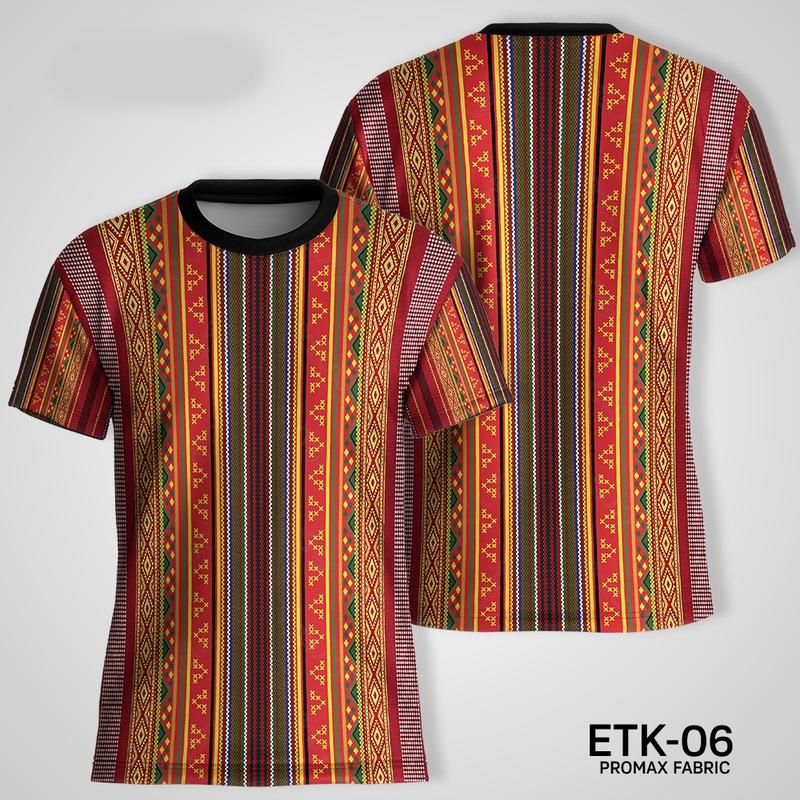 Product Introduction of Tribal Inspired  3D Printed T-shirt: Durable, Elastic, Easy To Care for, Suitable for Casual or Vacation Summer Wear 3