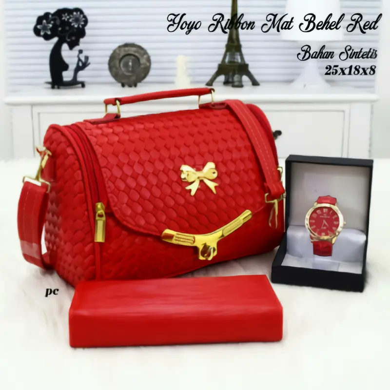 TAS WANITA YOYO PAKET 3IN1 tascewek 6