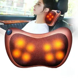 Bantal Pijat 8 Bola - Massage Pillow Car & Home 8028 Getar Punggung MKC KIMISO