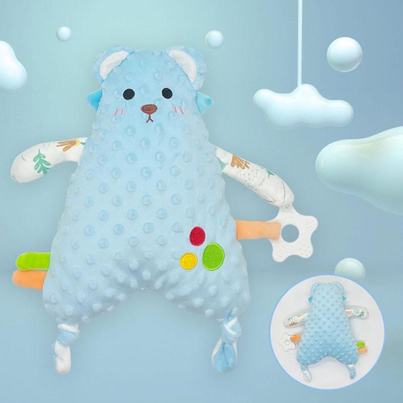 Product Introduction of 1Pcs Baby Toy Comforter Sleeping Towel Toys Baby Soothing Toys Toy Baby Doll Plush Soft Toy E7N2 40