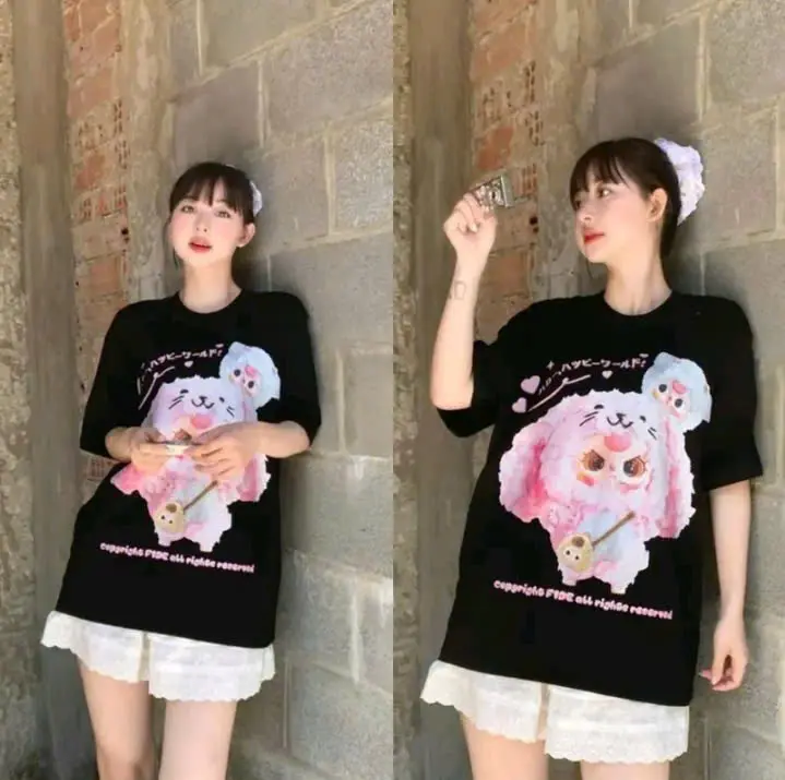 Áo phông nam nữ UNISEX BABY THREE , Áo thun nam nữ form rộng tay ngắn , cổ tròn Top áothunnu