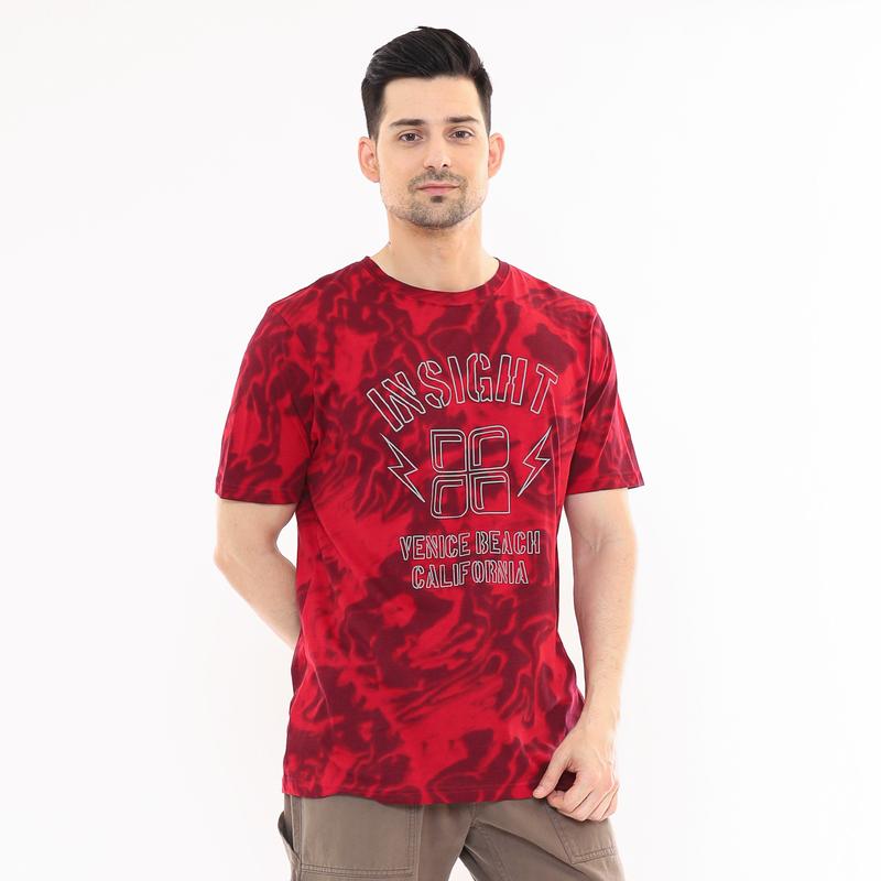 Insight Kaos lengan pendek Pria Merah A Ins Light Tee Planet Surf 0