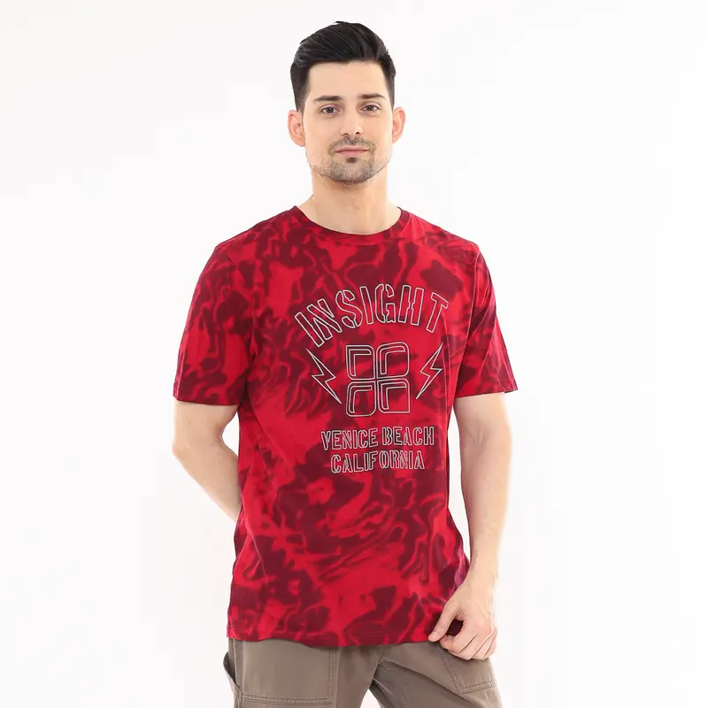 Insight Kaos lengan pendek Pria Merah A Ins Light Tee Planet Surf 0