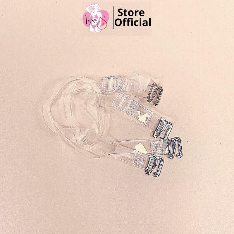 2 dây áo ngực trong suốt Dây Áo Lót Siêu Dai 1 Cặp (2 cái) HeeS- 032 Nữ Women Bra