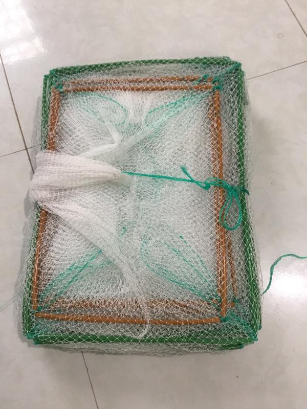 Đó cửa ngục, lồng bắt tôm cua 1 phân, 18khung kích thước 25x 35 cm, dài 4m 5Fishing Bắt Cá