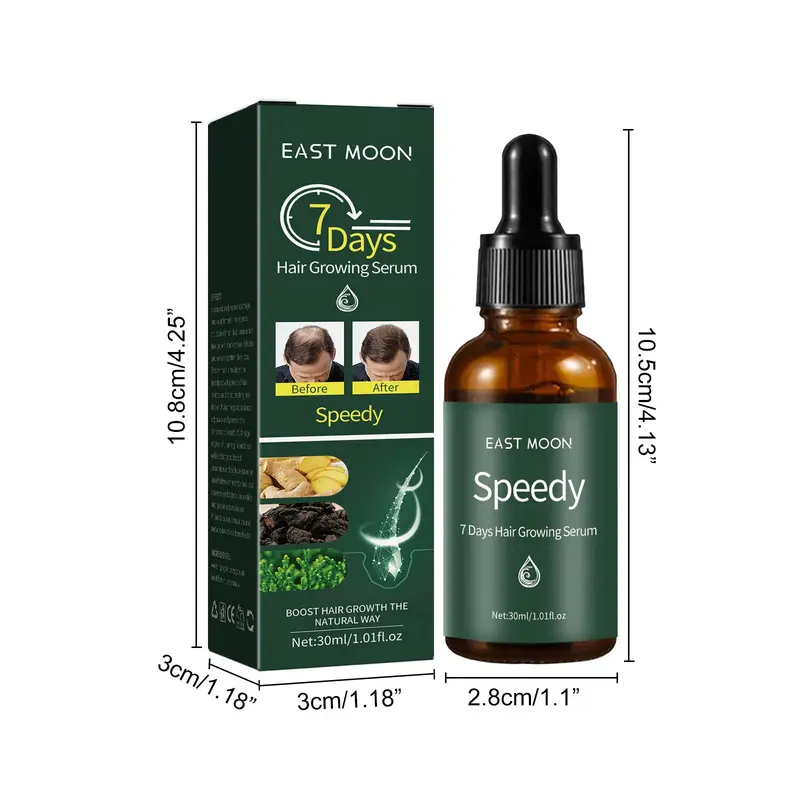 Thickening Hair Serum, Hair Root Care Oil, Scalp Care Oil, Natural Serum, Professional Hair Care Product for Men & Women 1