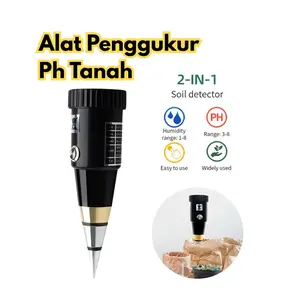 Alat Penggukur Tanah Soil Ph Meter 2 in 1 Pen Type PH Soil Analyzer Meter Alat Ukur PH Tanah BR065