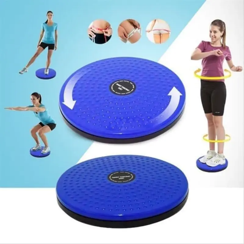 Piring Senam Pinggang Pinggul Alat Senam Olahraga Waist Twisting Magnetic Therapy Yoga