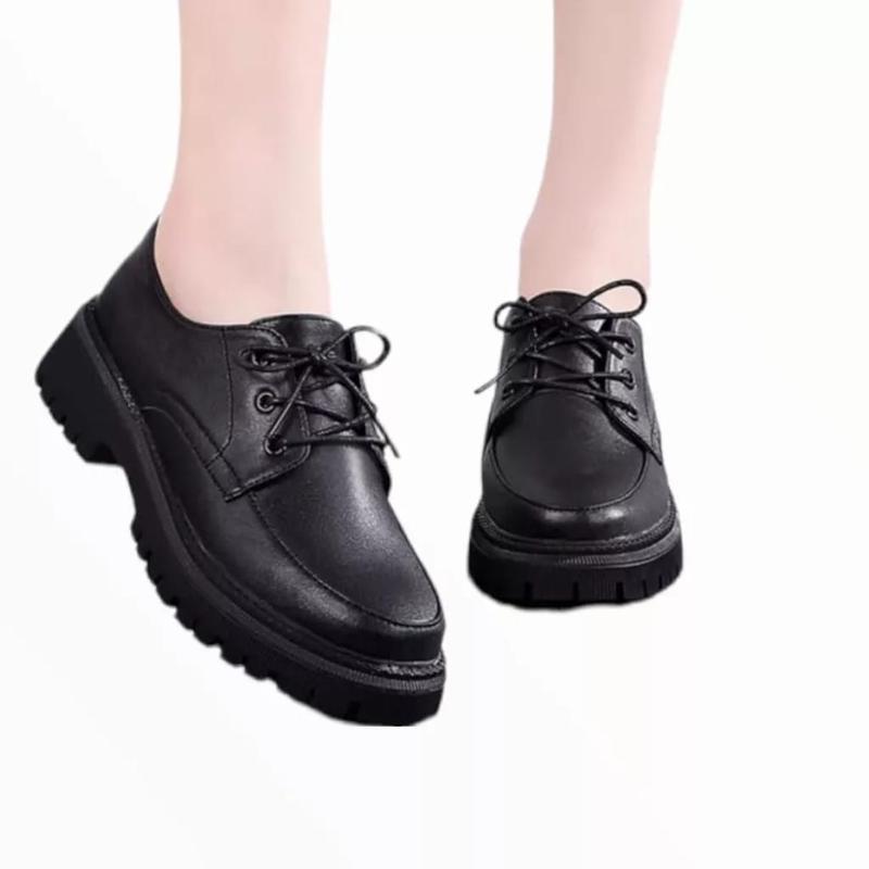 Product Introduction of Sepatu Sekolah Remaja / Dewasa '' FMS '' Sepatu Loafers Docmart Premium Glosy Dof BTS 20