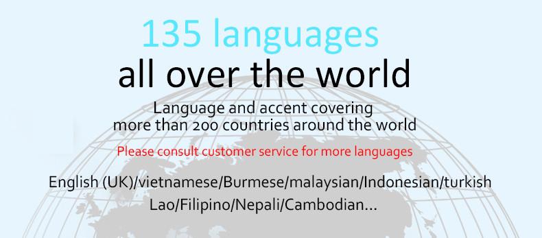 Product Introduction of P40 Smart Translator 135 Global Languages Voice Intelligent Online Translation Machine Offline Multilanguage Speech Translate 29