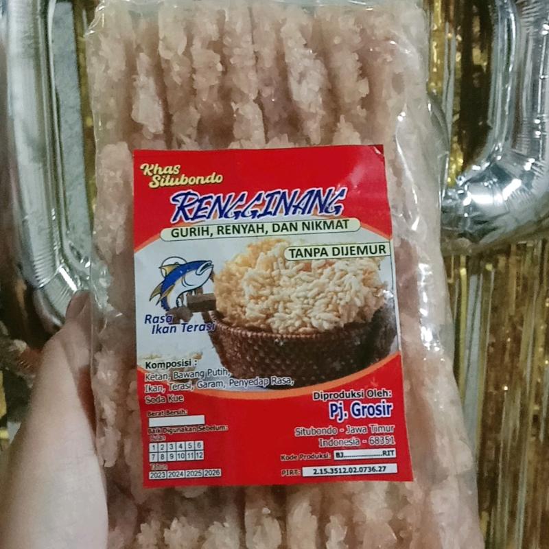 Rengginang Situbondo 450gr (isi 36pc )- Camilan Goreng Renyah Tanpa Jemur - Food 5