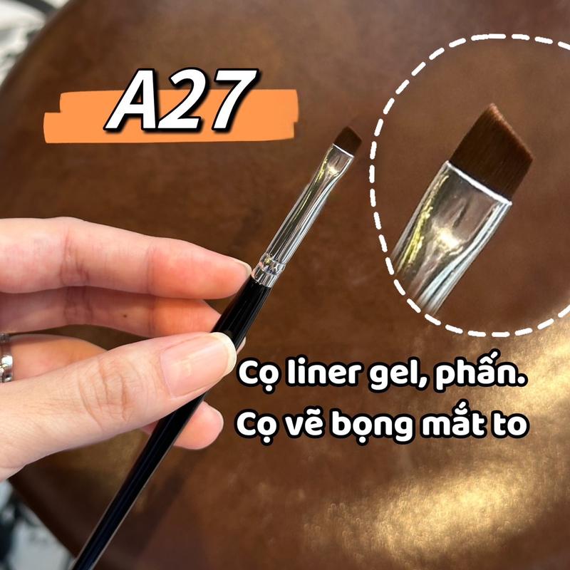 Cọ liner dùng gel, cọ vẽ bọng mắt chuyên nghiệp A27