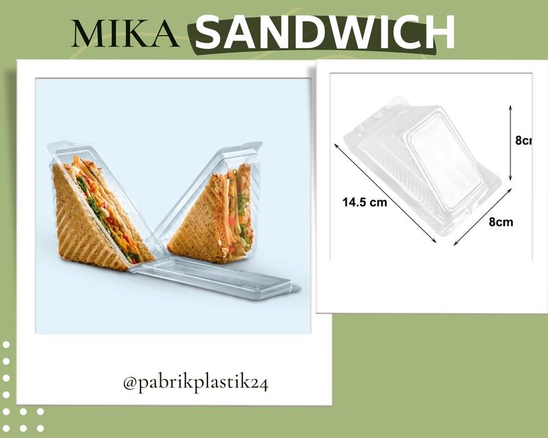 MIKA SANDWICH SEGITIGA-tray roti tawar Kitchenware 0