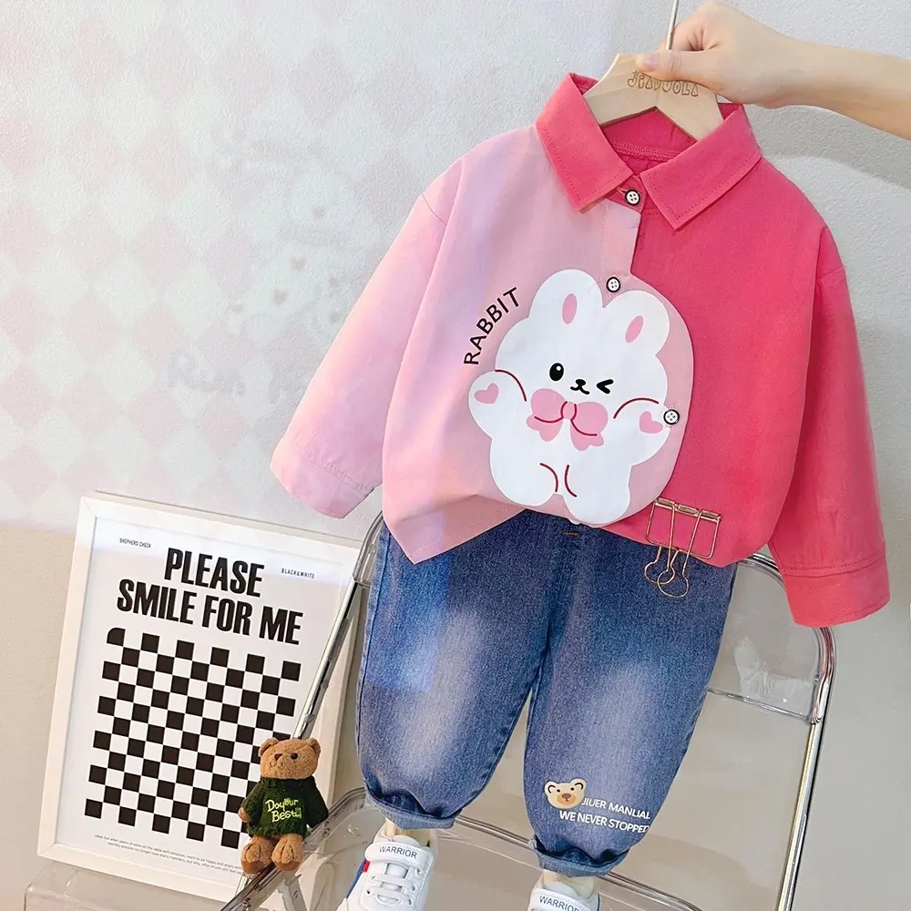 Setelan celana anak perempuan 1-4th