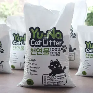 PASIR KUCING WANGI PREMIUM 12 LITER YUNA CAT LITTER AROMA SAKURAA
