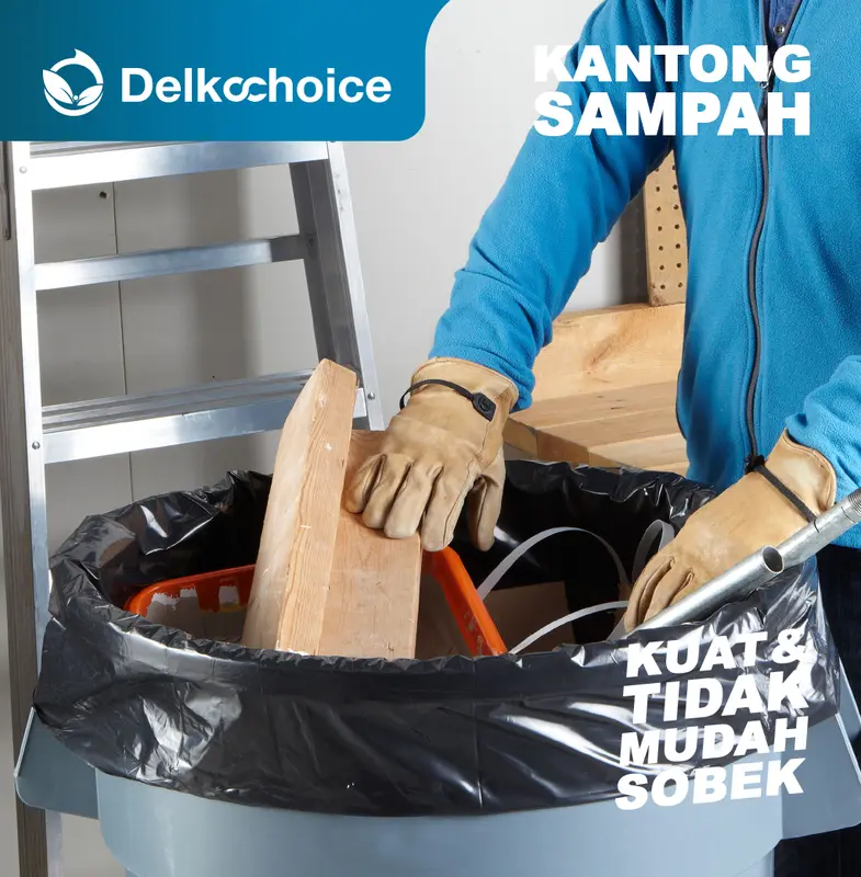 KANTONG PLASTIK SAMPAH HITAM BESAR HITAM 2