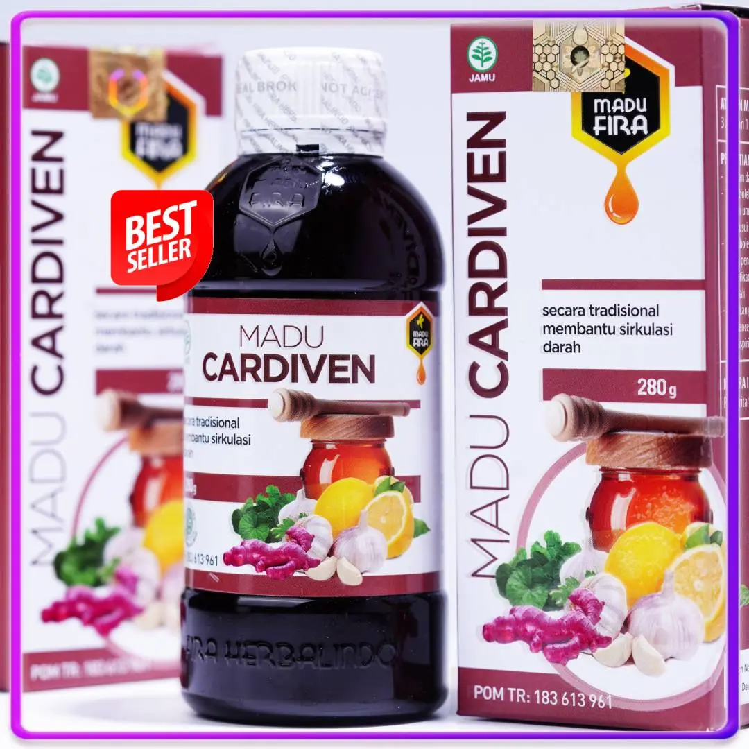 MADU CARDIVEN | 280g Bantu Jaga Jantung dan Pembuluh Darah Lancar