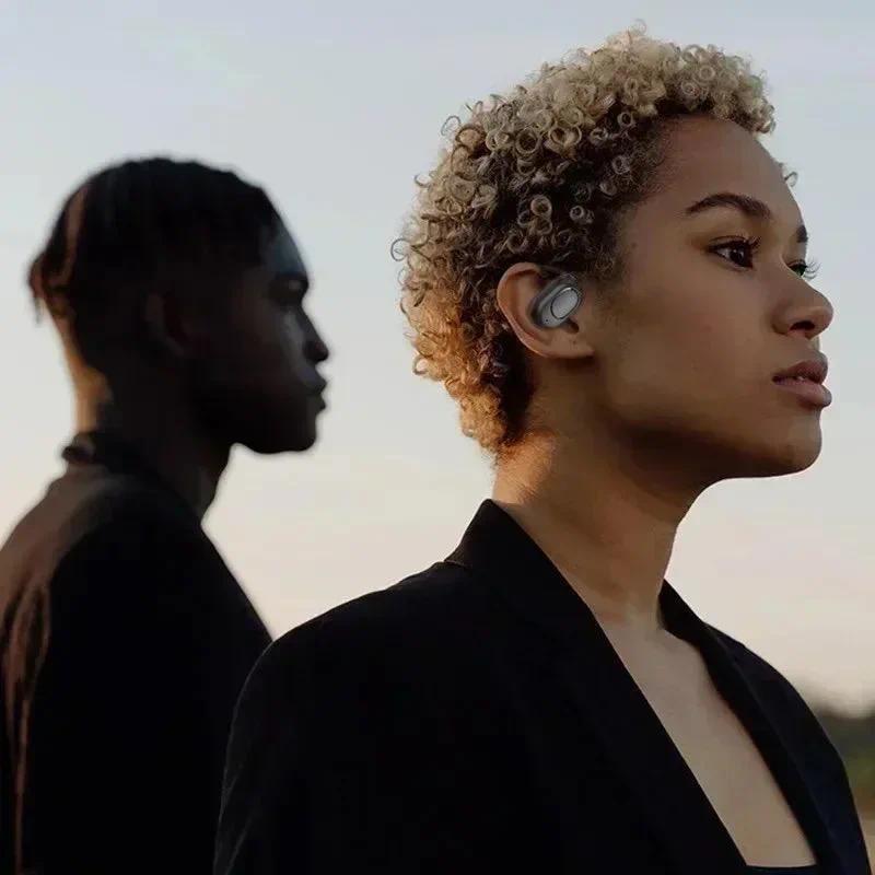 Product Introduction of KY2 Ear Hook Wireless Earphones Air Conduction OWS Headphone HiFi Ear-Hook Music Sports Noise Cancel Headset For All Smartphones 6