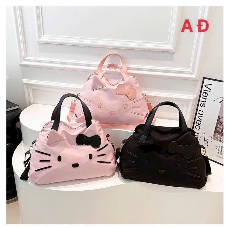 Deyangk Sanrio Túi Du Lịch Hello Kitty Túi Hành Lý Di Động Vali Và Túi Du Lịch Túi Đeo Vai Túi Xách VN