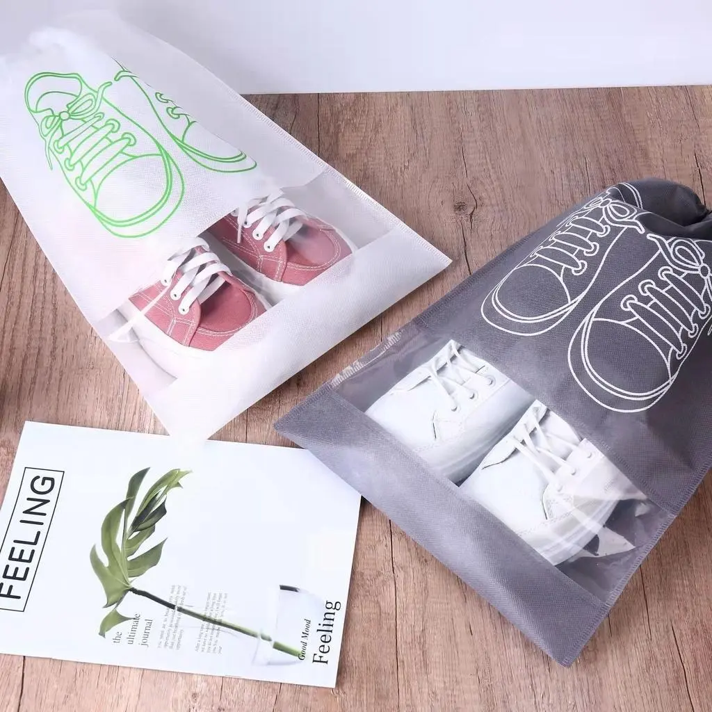 Túi Đựng Giày Thể Thao, Quần Áo Du Lịch Họa Tiết,Tiện Lợi, Gọn Nhẹ. Bag Hoa
