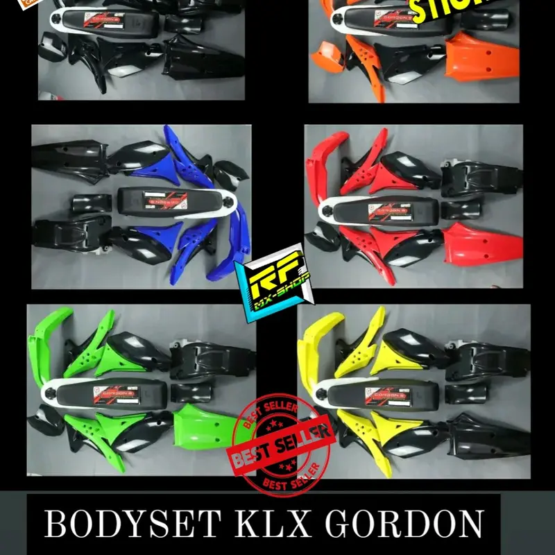 BODYSET KLX GORDON PNP KLX ALL SERIES - BODY SET SUPERMOTO KLX BF DTRACKER Motorcycle 0