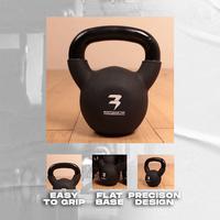 Gambar Kettlebell Neoprene Fix Vinyl BM-A137 |Kettle Bell Barbel |Grip |Gym - 2KG dari Ototpro Surabaya Kota Surabaya 3 Tokopedia