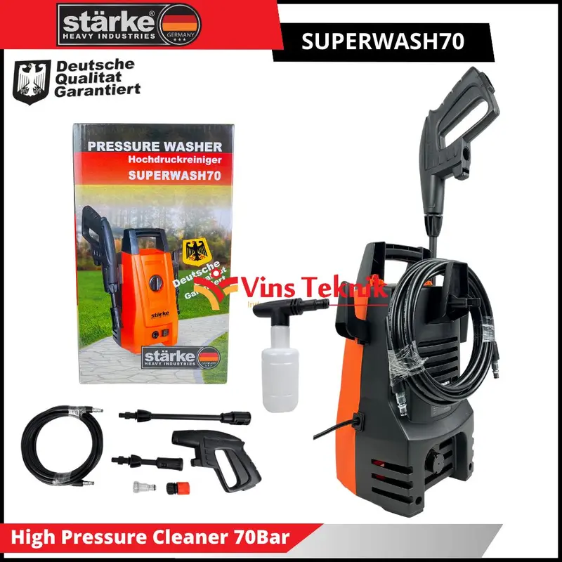 Jet Cleaner High Pressure Cleaner Cuci mobil STARKE SUPERWASH 70 1