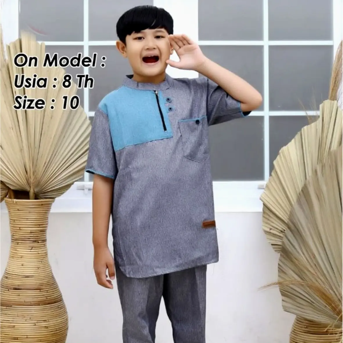 Baju setelan anak- koko setelan anak usia 4 -12 tahun by lockakids