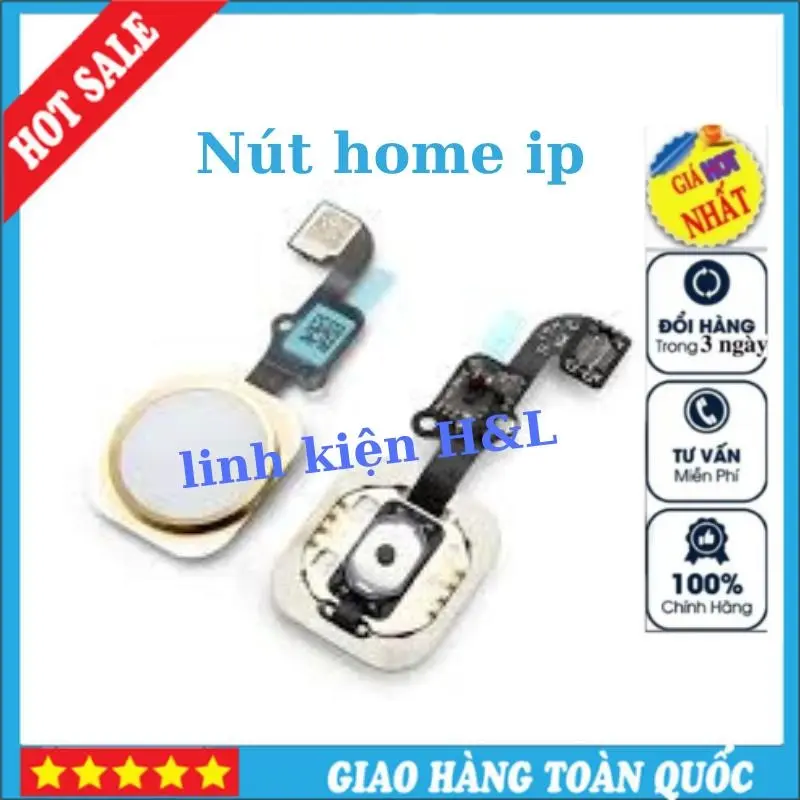 Nút Home, Phím Home Dành Cho 5s/ 6/ 6 Plus/ 6s/ 6s Plus/ 7/ 7 plus/ 8/ 8 plus mới 0