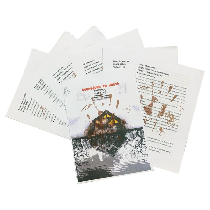 Unknown Killers Unsolved Murder Mystery Game (1 Set), Detective Clues/evidence, Solve the Crime, Solve the Crime for Individuals, Date Nights & Party Groups（6 People Semi Closed) 3
