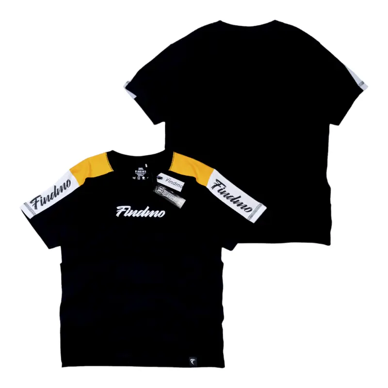 Findmo Kids Kaos Aplikasi Anak Premium 1-12 Tahun Bahan Cotton Combad 30s Katun Combed 0