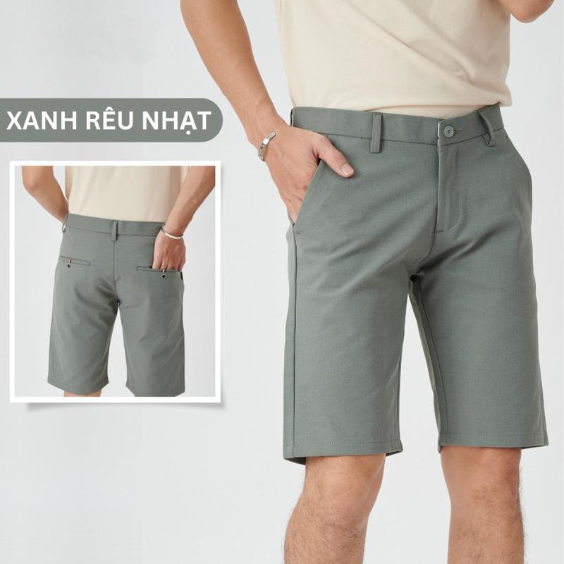 quần short tây âu nam co giản hai chiều 5
