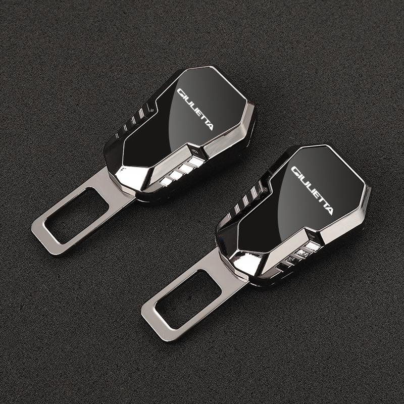 Product Introduction of 1 pcs Car Seat Belt Clip Extension Plug Metal Seatbelt Extender Accessories for Alfa Romeo Giulietta 1