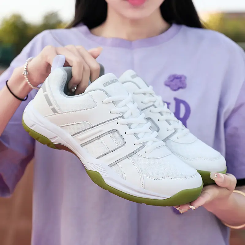 Size 36-45 Badminton Shoes Breathable Non Slip Tennis Shoes Men Women Running Training Shoes
