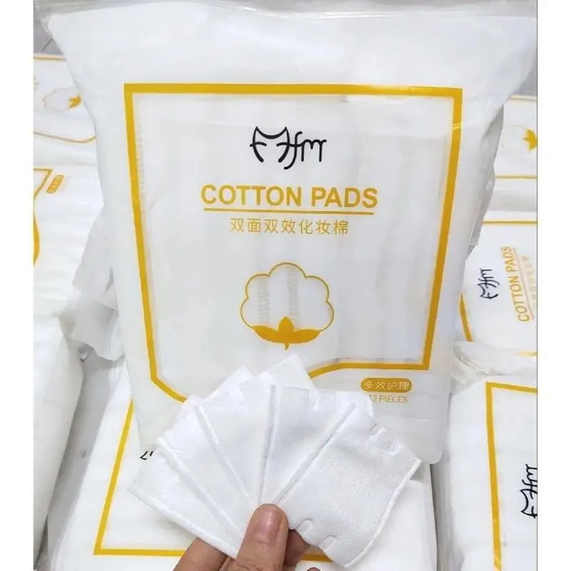Combo 5 gói bông tẩy trang FM Cotton pads hàng cao cấp - 1 gói 222 miếng 5