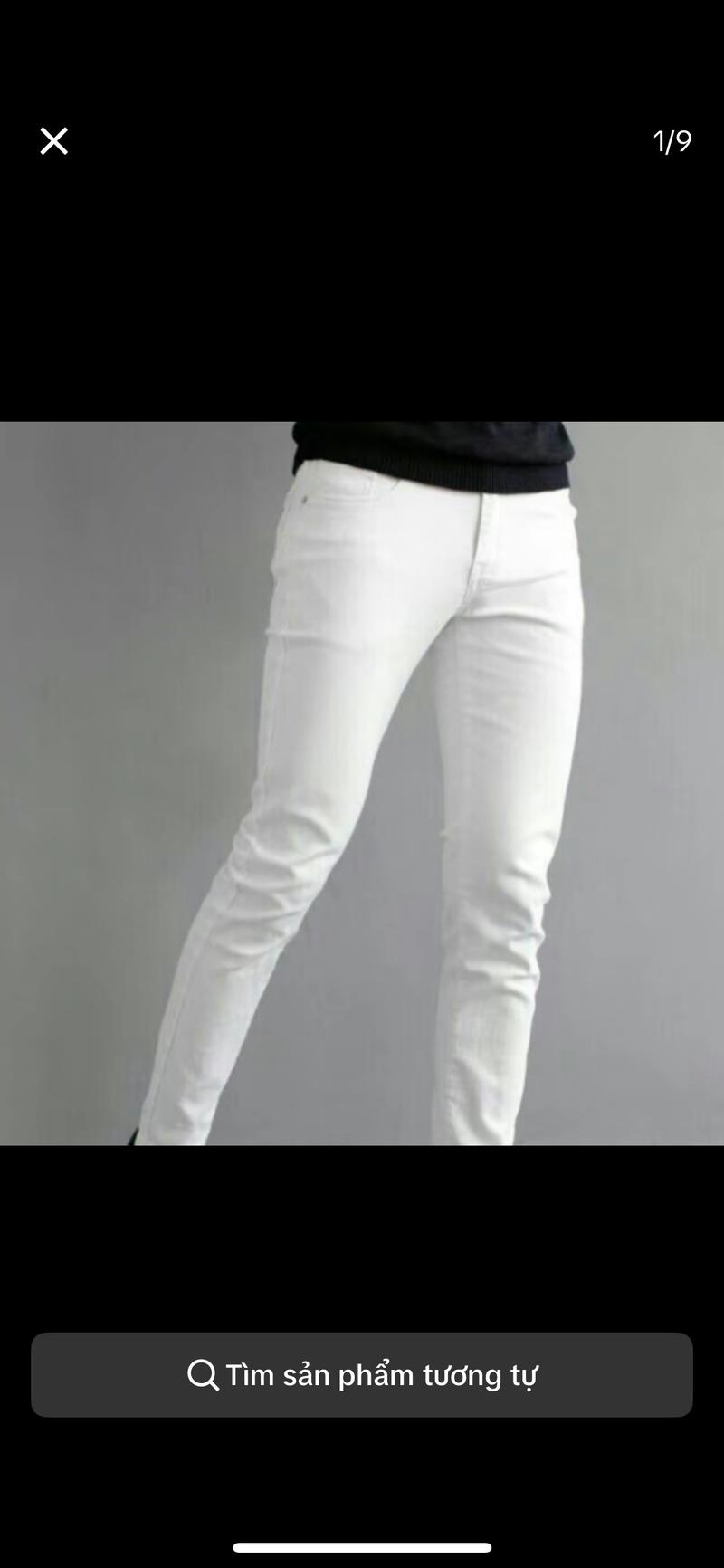 Product Introduction of quần jean nam cao cấp co giãn 4 chiều cực  đẹp form ôm dáng skinny sang trọng,có size từ 28-34. 1